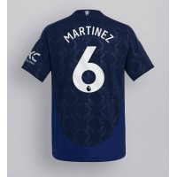Echipament fotbal Manchester United Lisandro Martinez #6 Tricou Deplasare 2024-25 maneca scurta